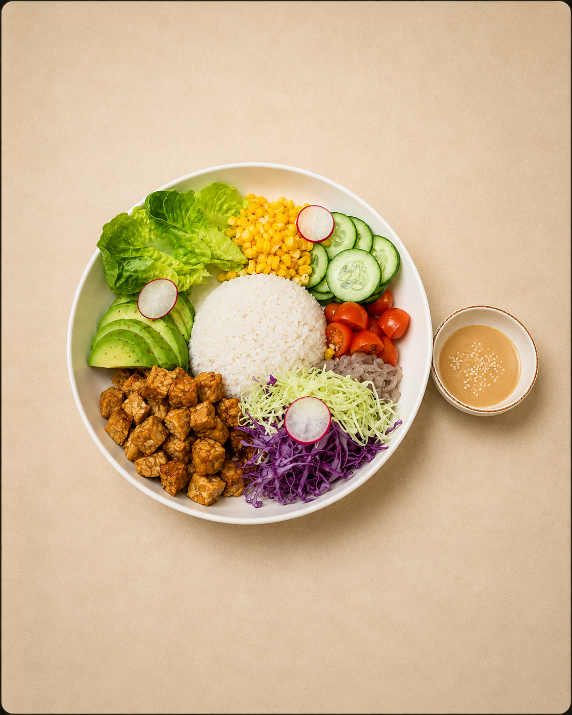 Tempeh Poke Bowl